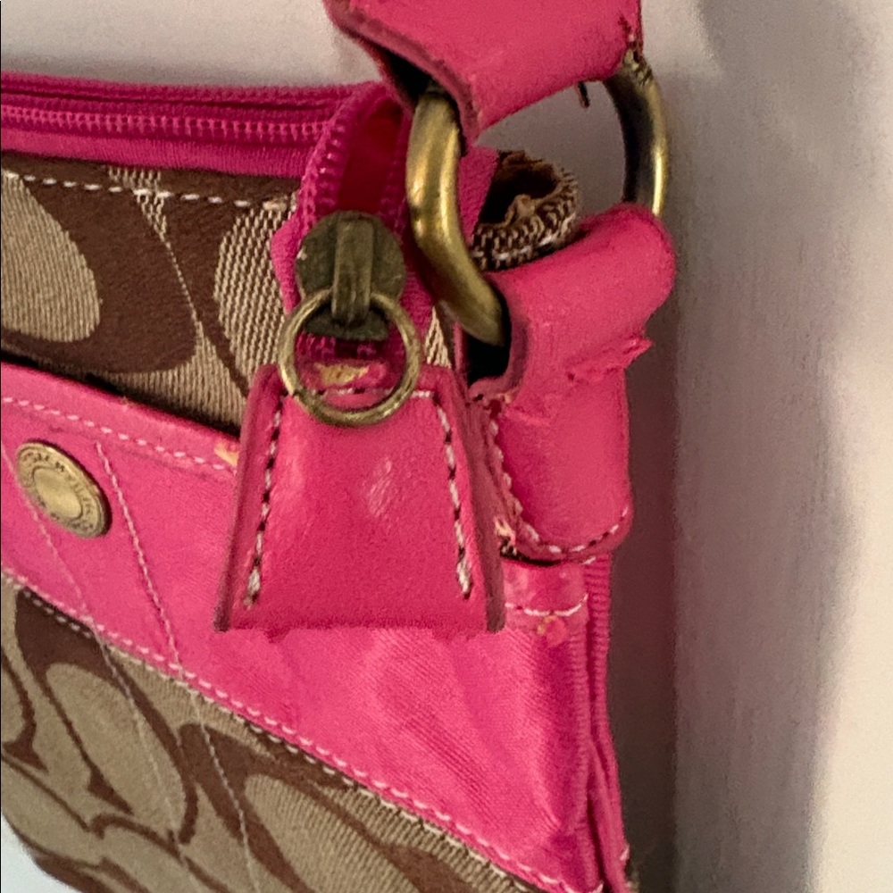 Pink coach Crossbody Bag - Picture 8 of 9